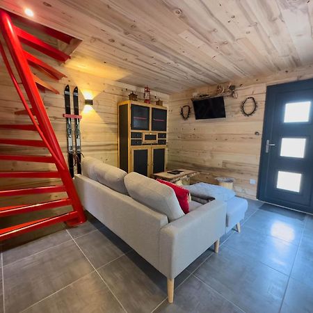 Le Refuge Perche Du Saut De La Bourrique Spa, Terrain Cloture Gérardmer Eksteriør bilde