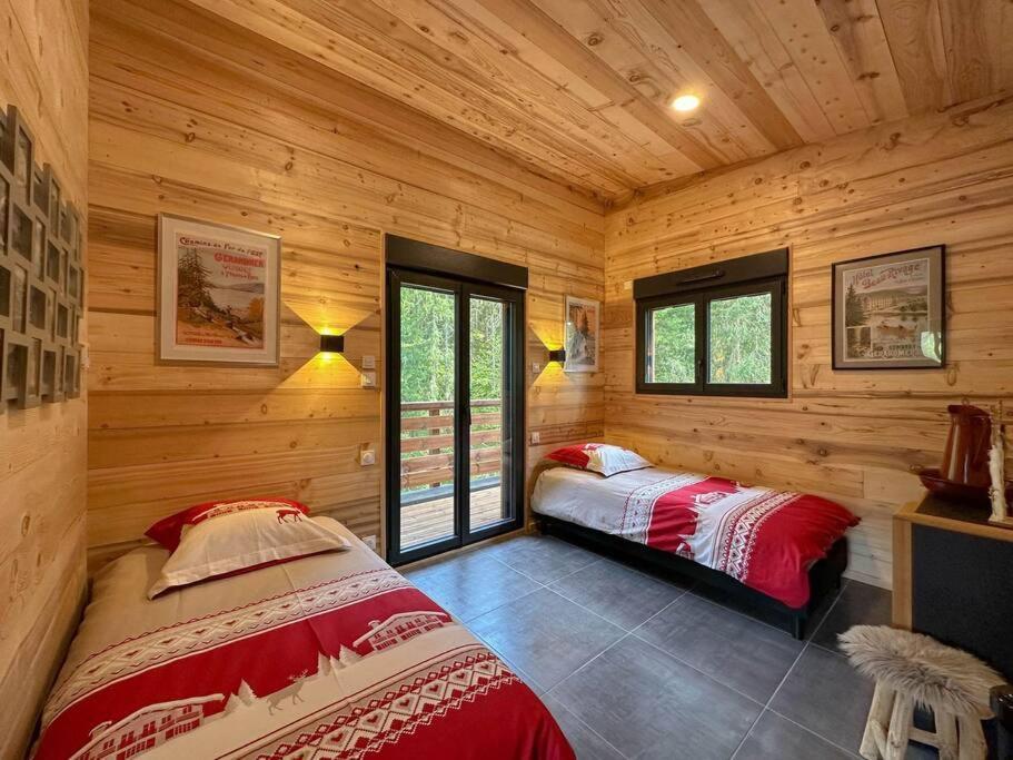 Le Refuge Perche Du Saut De La Bourrique Spa, Terrain Cloture Gérardmer Eksteriør bilde
