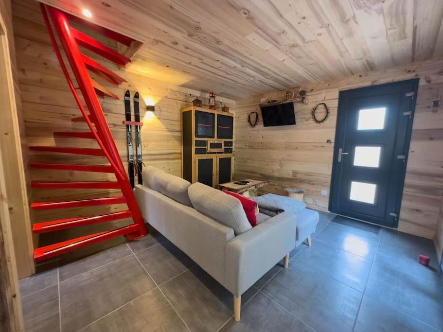 Le Refuge Perche Du Saut De La Bourrique Spa, Terrain Cloture Gérardmer Eksteriør bilde