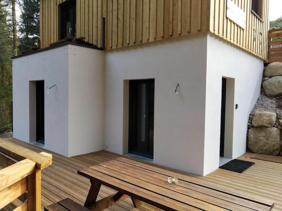 Le Refuge Perche Du Saut De La Bourrique Spa, Terrain Cloture Gérardmer Eksteriør bilde