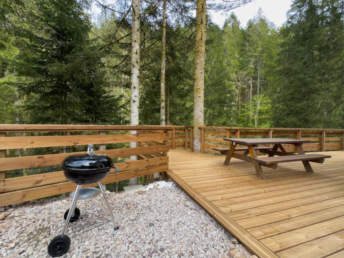 Le Refuge Perche Du Saut De La Bourrique Spa, Terrain Cloture Gérardmer Eksteriør bilde