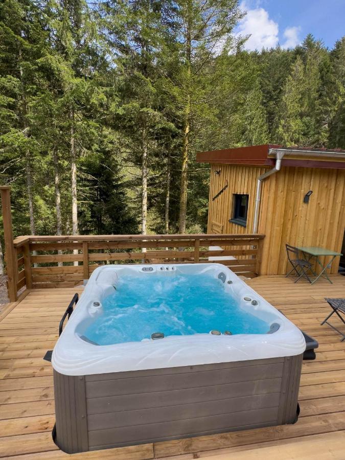 Le Refuge Perche Du Saut De La Bourrique Spa, Terrain Cloture Gérardmer Eksteriør bilde