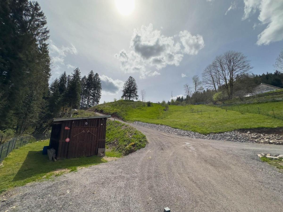 Le Refuge Perche Du Saut De La Bourrique Spa, Terrain Cloture Gérardmer Eksteriør bilde